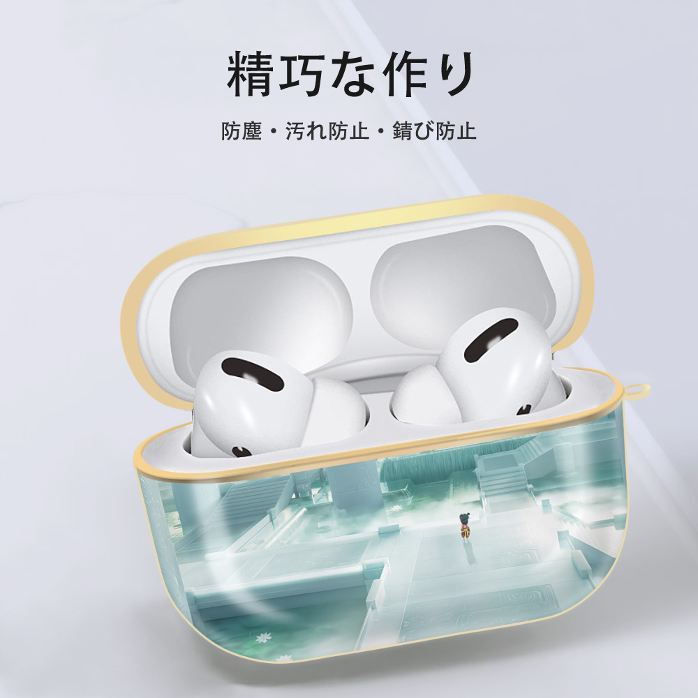 Ne Zha 2 ナタ 魔童の大暴れ 【AirPods Pro用】ハードシェル保護ケース｜耐衝撃・防指紋・カラビナ付き商品仕様