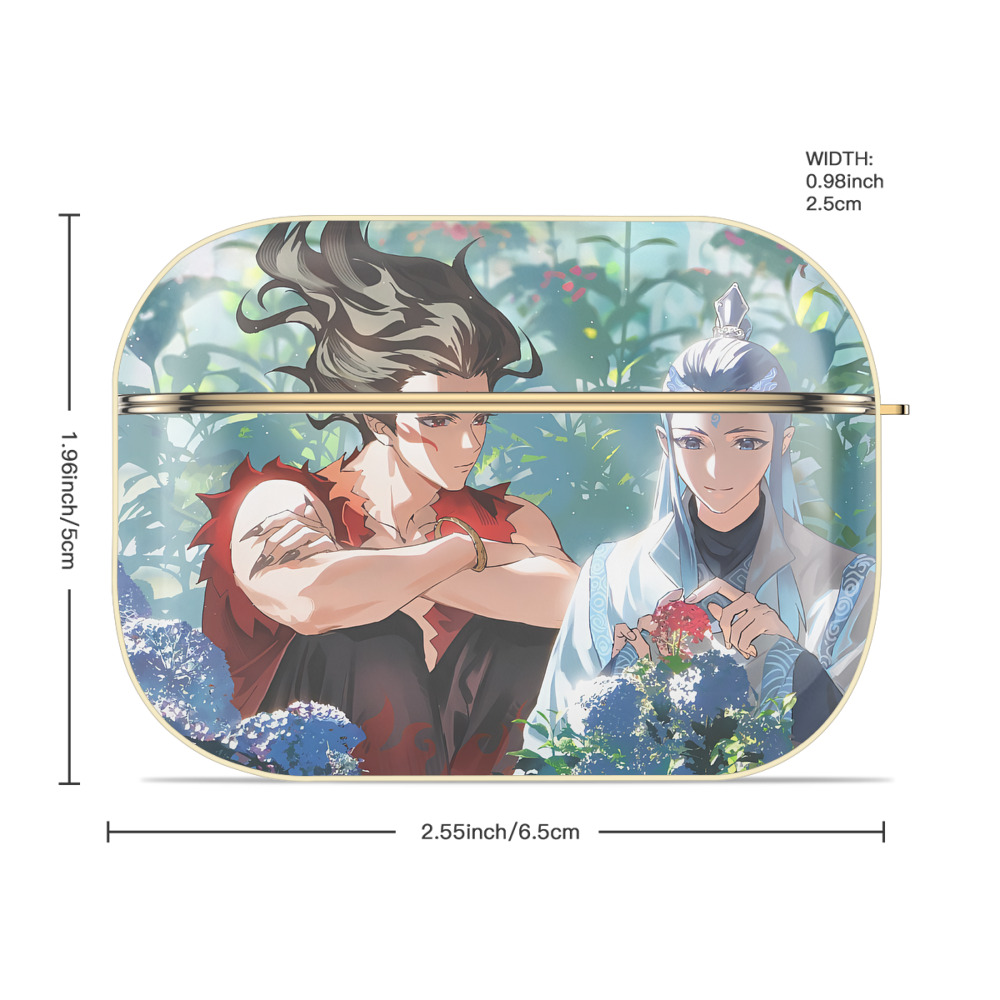 Ne Zha 2 ナタ 魔童の大暴れ 【AirPods Pro用】ハードシェル保護ケース｜耐衝撃・防指紋・カラビナ付き商品仕様