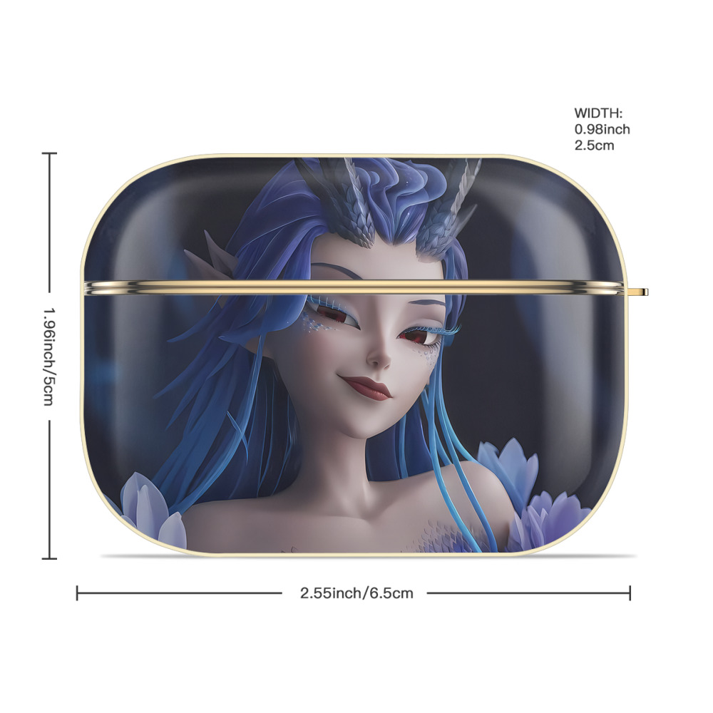 Ne Zha 2 ナタ 魔童の大暴れ 【AirPods Pro用】ハードシェル保護ケース｜耐衝撃・防指紋・カラビナ付き商品仕様