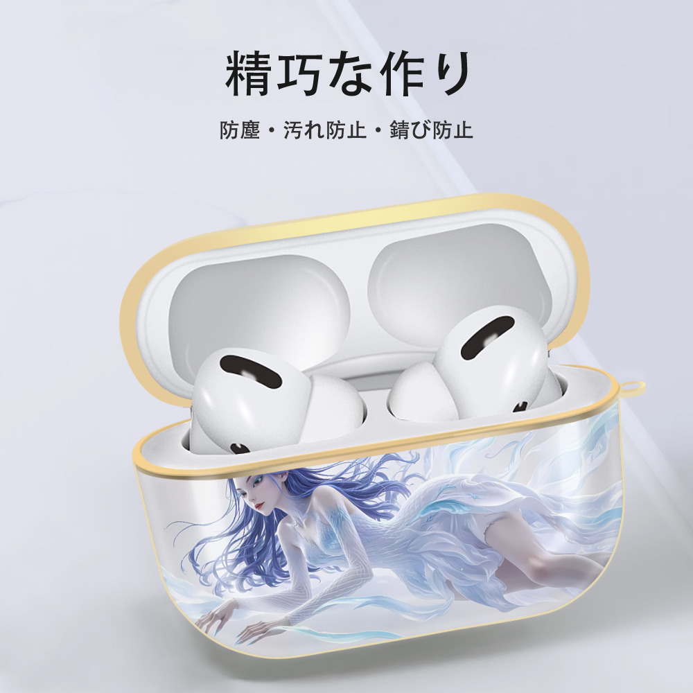Ne Zha 2 ナタ 魔童の大暴れ 【AirPods Pro用】ハードシェル保護ケース｜耐衝撃・防指紋・カラビナ付き商品仕様