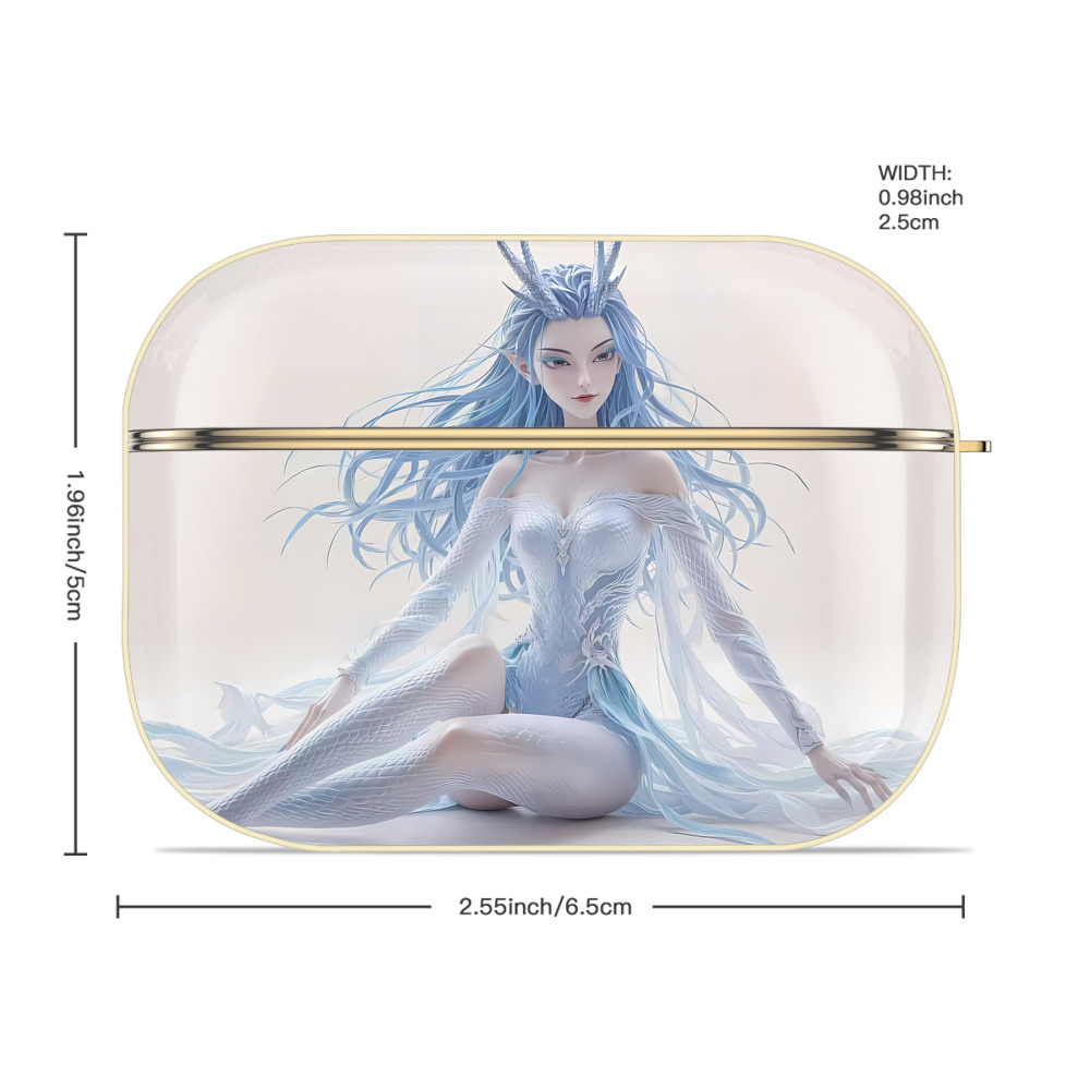 Ne Zha 2 ナタ 魔童の大暴れ 【AirPods Pro用】ハードシェル保護ケース｜耐衝撃・防指紋・カラビナ付き商品仕様