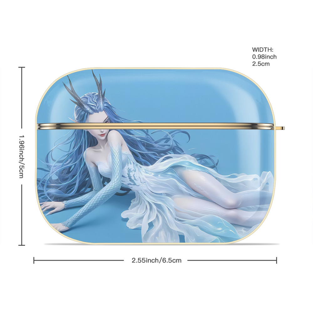 Ne Zha 2 ナタ 魔童の大暴れ 【AirPods Pro用】ハードシェル保護ケース｜耐衝撃・防指紋・カラビナ付き商品仕様