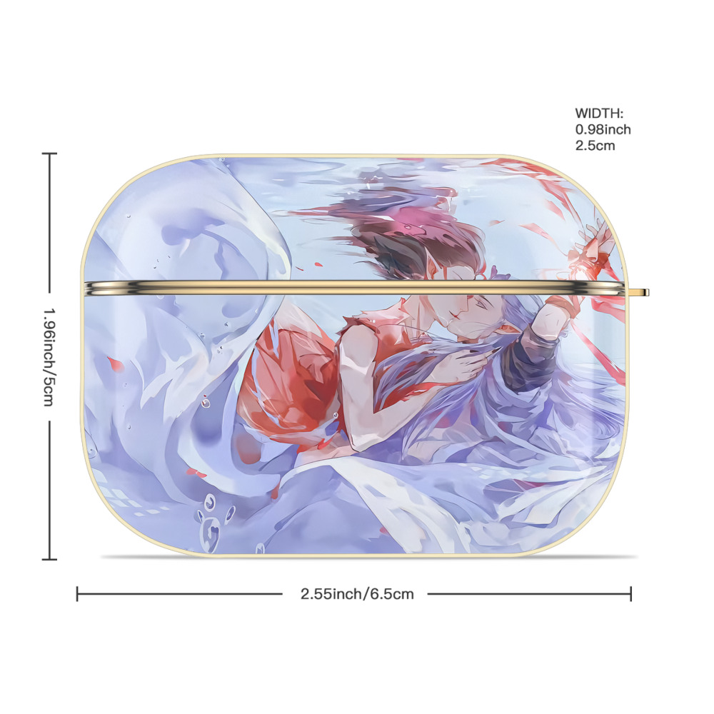 Ne Zha 2 ナタ 魔童の大暴れ 【AirPods Pro用】ハードシェル保護ケース｜耐衝撃・防指紋・カラビナ付き商品仕様