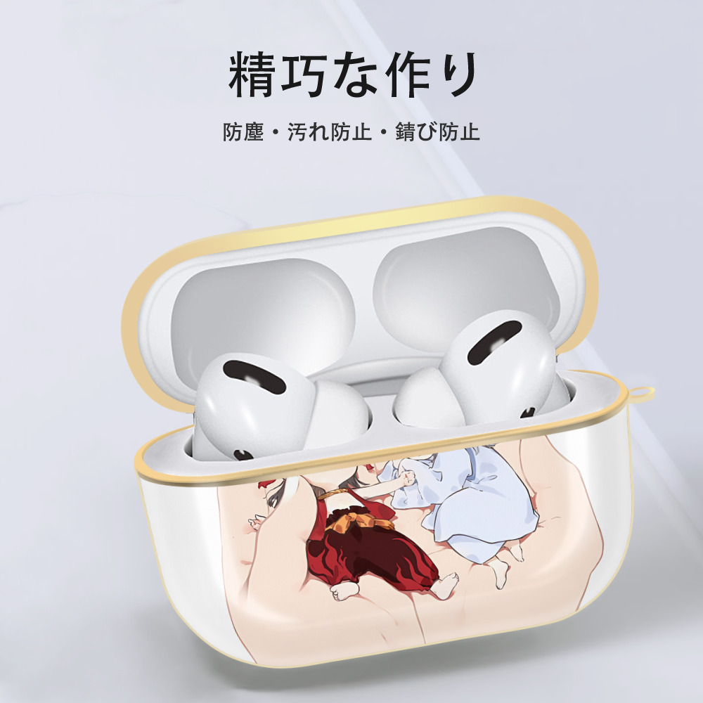 Ne Zha 2 ナタ 魔童の大暴れ 【AirPods Pro用】ハードシェル保護ケース｜耐衝撃・防指紋・カラビナ付き商品仕様