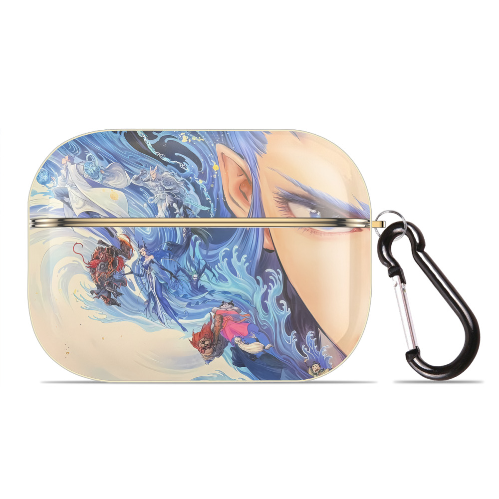 （画像用） Ne Zha 2 ナタ 魔童の大暴れ 【AirPods Pro用】ハードシェル保護ケース｜耐衝撃・防指紋・カラビナ付き商品仕様