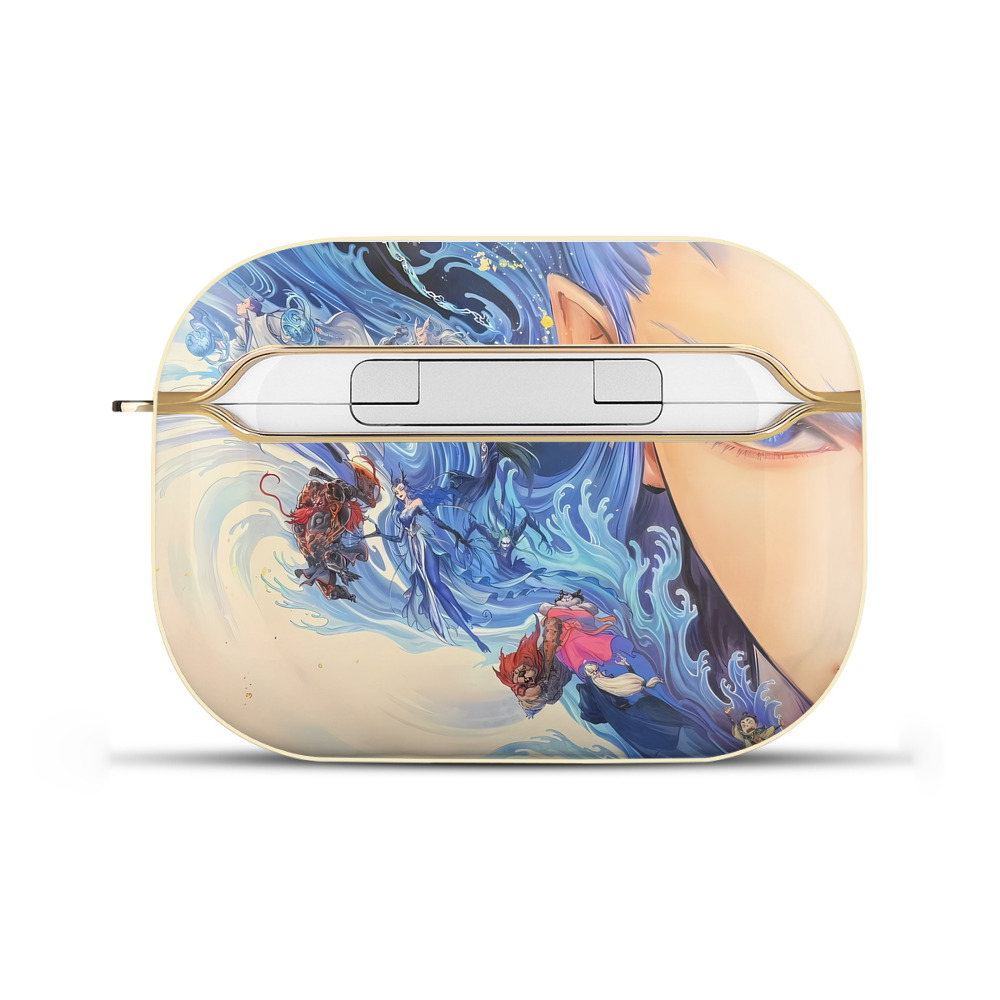 （画像用） Ne Zha 2 ナタ 魔童の大暴れ 【AirPods Pro用】ハードシェル保護ケース｜耐衝撃・防指紋・カラビナ付き商品仕様