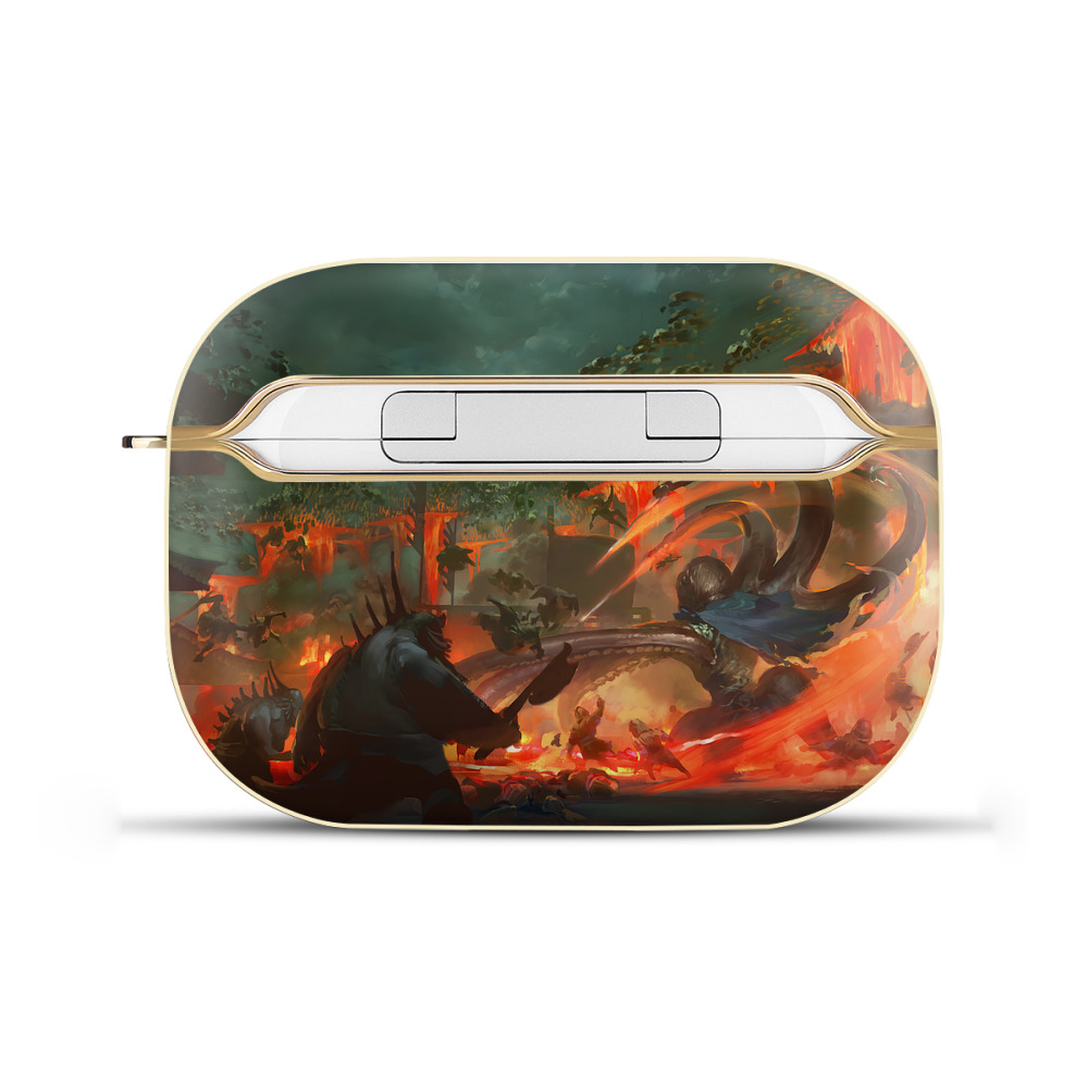 （画像用） Ne Zha 2 ナタ 魔童の大暴れ 【AirPods Pro用】ハードシェル保護ケース｜耐衝撃・防指紋・カラビナ付き商品仕様