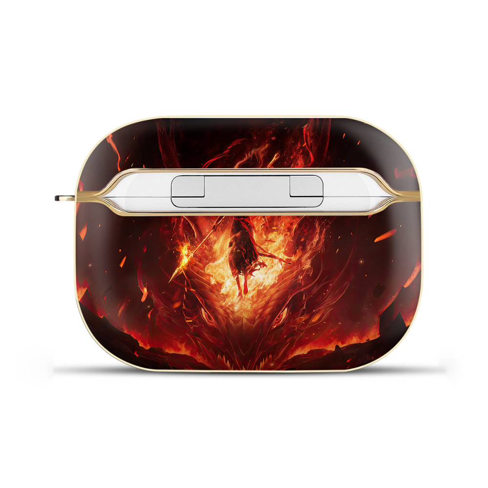 （画像用） Ne Zha 2 ナタ 魔童の大暴れ 【AirPods Pro用】ハードシェル保護ケース｜耐衝撃・防指紋・カラビナ付き商品仕様