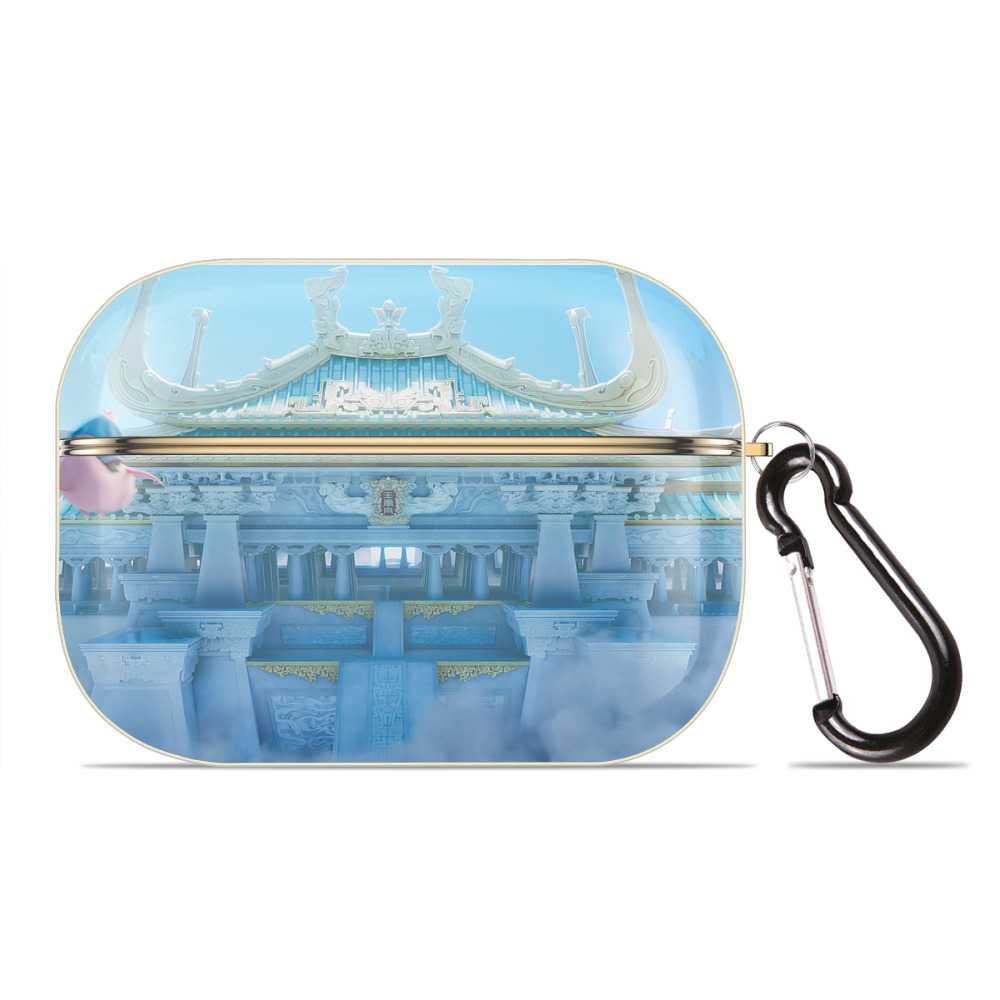 （画像用） Ne Zha 2 ナタ 魔童の大暴れ 【AirPods Pro用】ハードシェル保護ケース｜耐衝撃・防指紋・カラビナ付き商品仕様