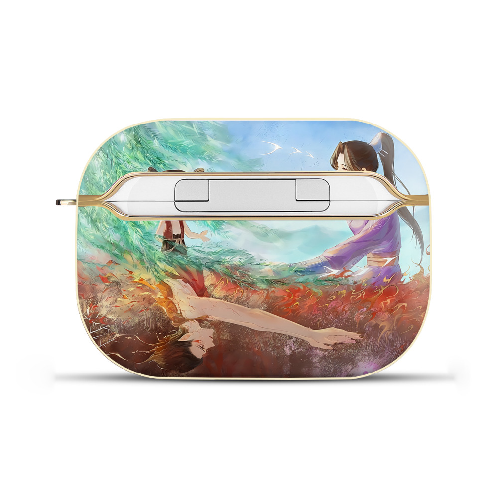 （画像用） Ne Zha 2 ナタ 魔童の大暴れ 【AirPods Pro用】ハードシェル保護ケース｜耐衝撃・防指紋・カラビナ付き商品仕様