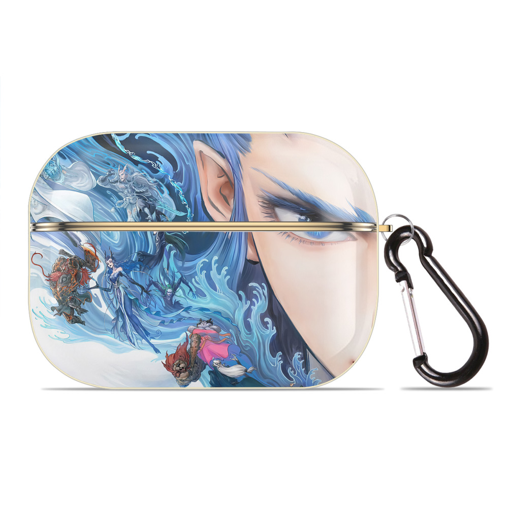 （画像用） Ne Zha 2 ナタ 魔童の大暴れ 【AirPods Pro用】ハードシェル保護ケース｜耐衝撃・防指紋・カラビナ付き商品仕様