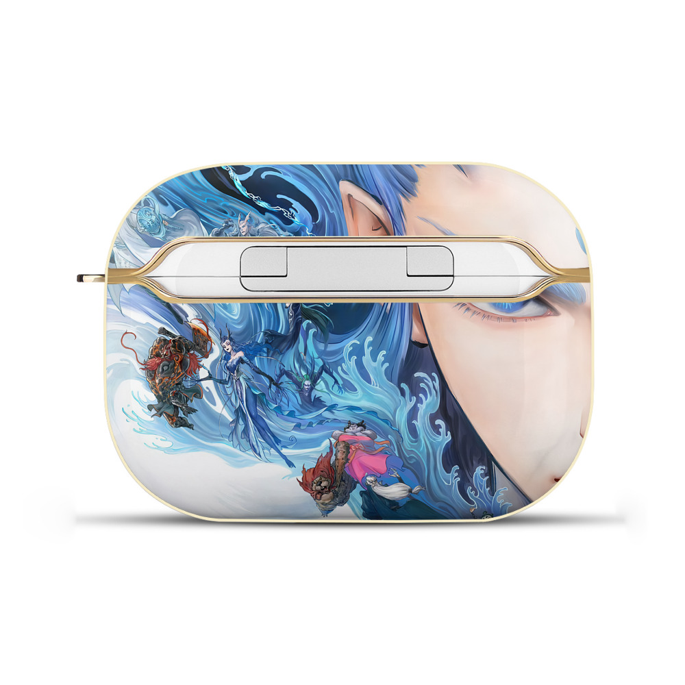 （画像用） Ne Zha 2 ナタ 魔童の大暴れ 【AirPods Pro用】ハードシェル保護ケース｜耐衝撃・防指紋・カラビナ付き商品仕様