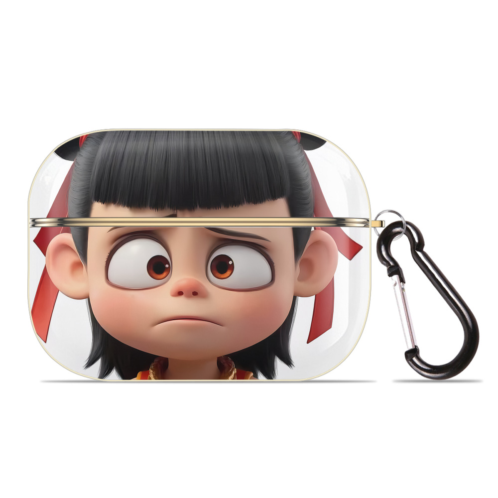 （画像用） Ne Zha 2 ナタ 魔童の大暴れ 【AirPods Pro用】ハードシェル保護ケース｜耐衝撃・防指紋・カラビナ付き商品仕様