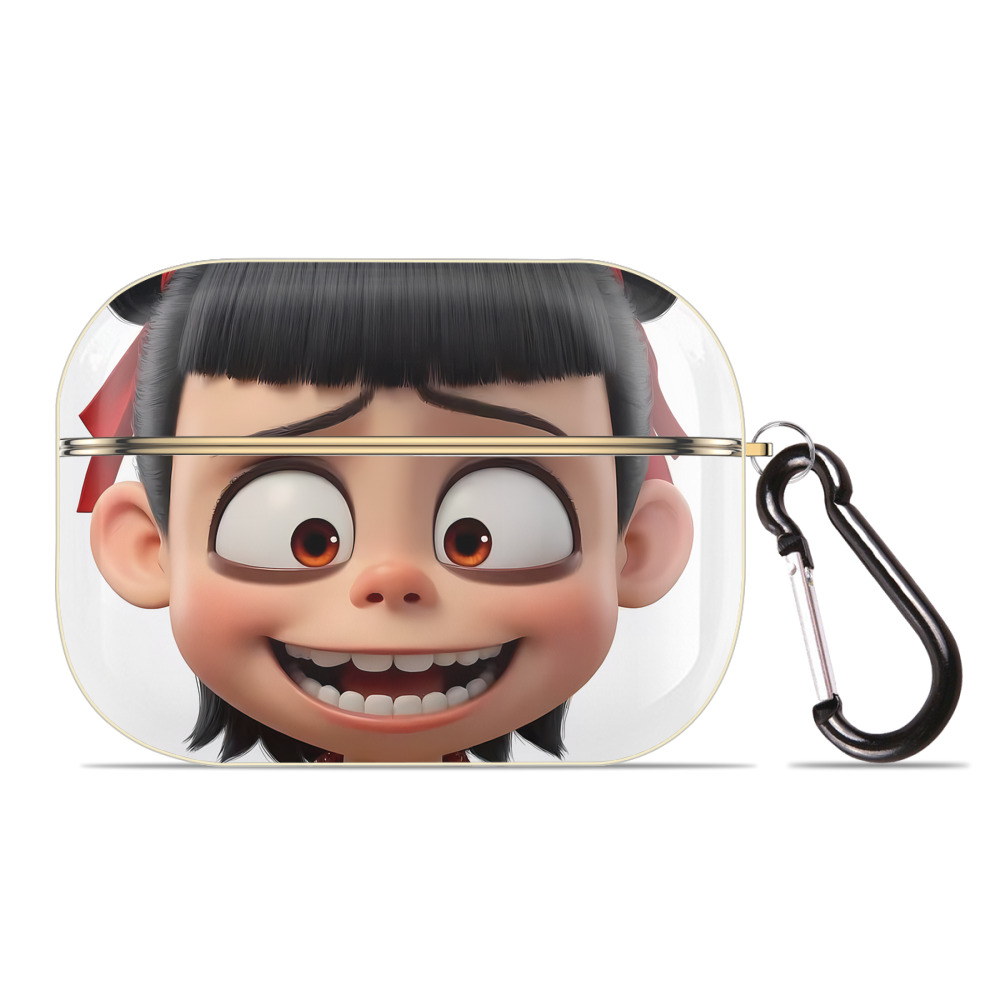 （画像用） Ne Zha 2 ナタ 魔童の大暴れ 【AirPods Pro用】ハードシェル保護ケース｜耐衝撃・防指紋・カラビナ付き商品仕様