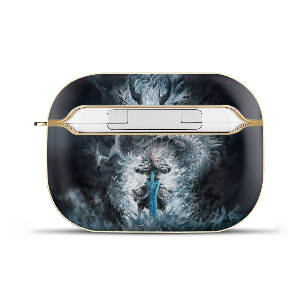 （画像用） Ne Zha 2 ナタ 魔童の大暴れ 【AirPods Pro用】ハードシェル保護ケース｜耐衝撃・防指紋・カラビナ付き商品仕様