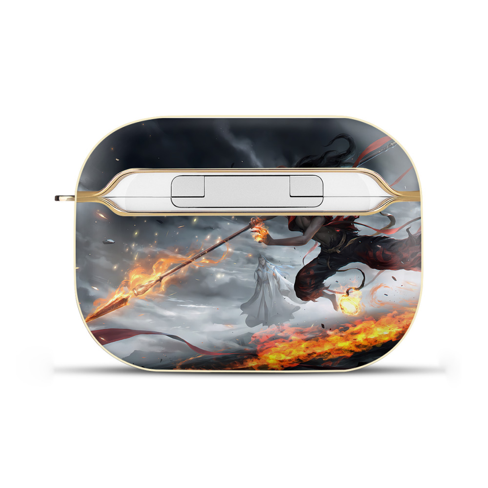 （画像用） Ne Zha 2 ナタ 魔童の大暴れ 【AirPods Pro用】ハードシェル保護ケース｜耐衝撃・防指紋・カラビナ付き商品仕様