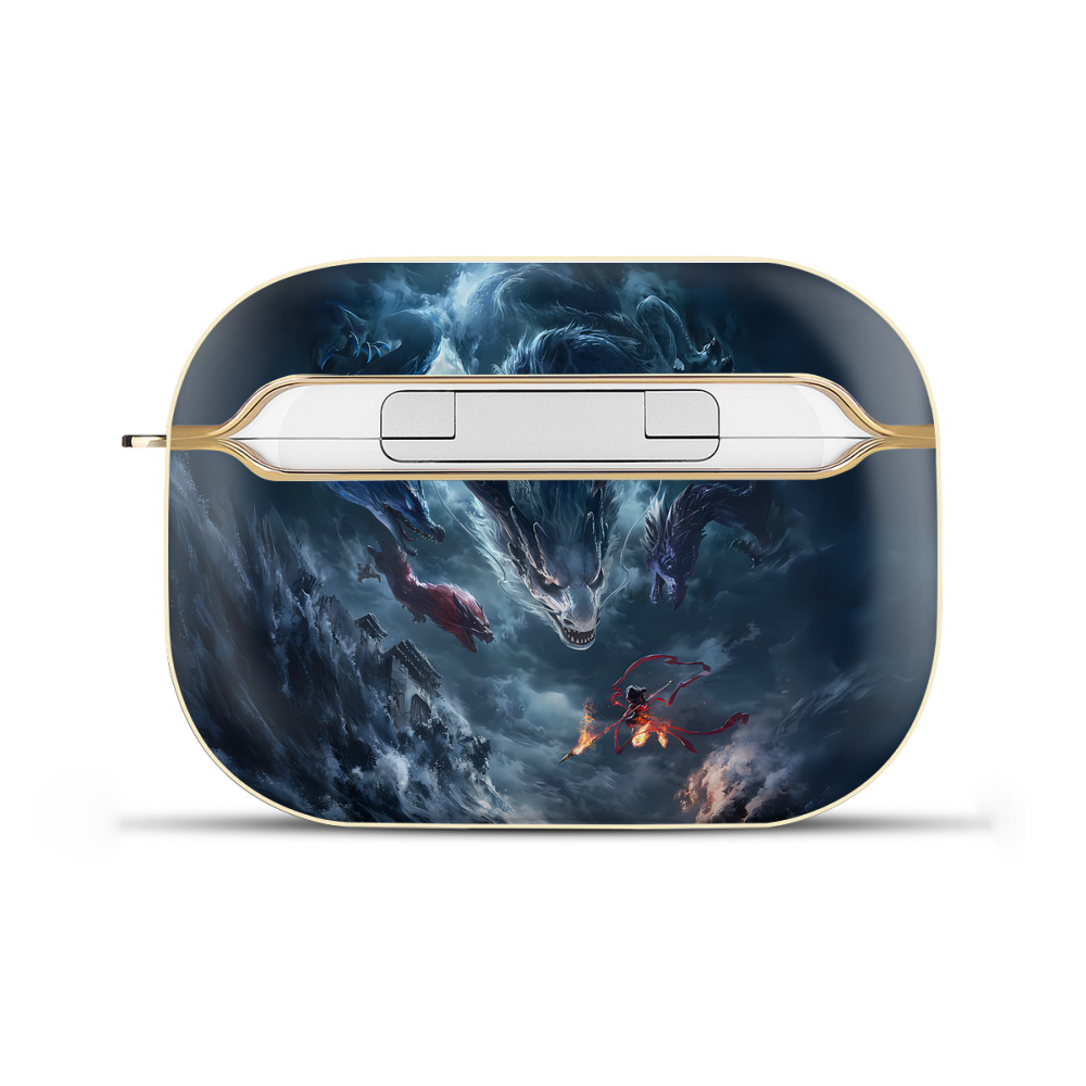 （画像用） Ne Zha 2 ナタ 魔童の大暴れ 【AirPods Pro用】ハードシェル保護ケース｜耐衝撃・防指紋・カラビナ付き商品仕様