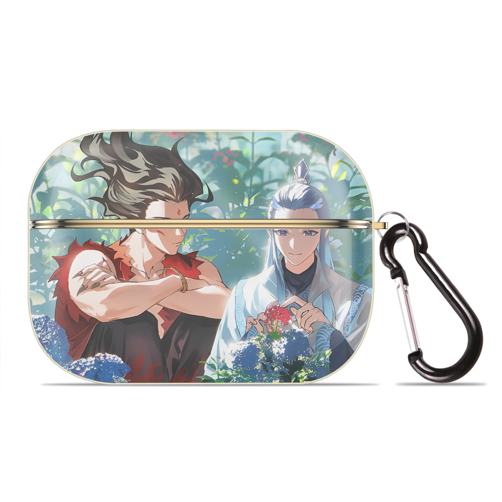 （画像用） Ne Zha 2 ナタ 魔童の大暴れ 【AirPods Pro用】ハードシェル保護ケース｜耐衝撃・防指紋・カラビナ付き商品仕様