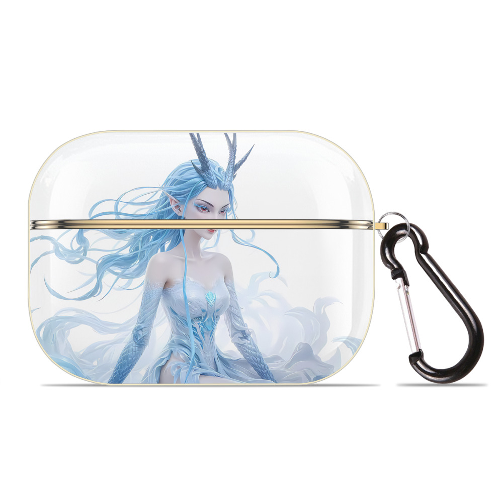 （画像用） Ne Zha 2 ナタ 魔童の大暴れ 【AirPods Pro用】ハードシェル保護ケース｜耐衝撃・防指紋・カラビナ付き商品仕様