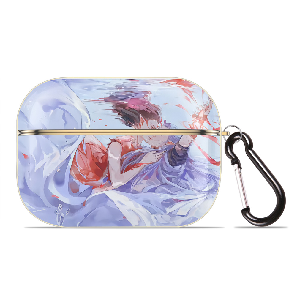 （画像用） Ne Zha 2 ナタ 魔童の大暴れ 【AirPods Pro用】ハードシェル保護ケース｜耐衝撃・防指紋・カラビナ付き商品仕様