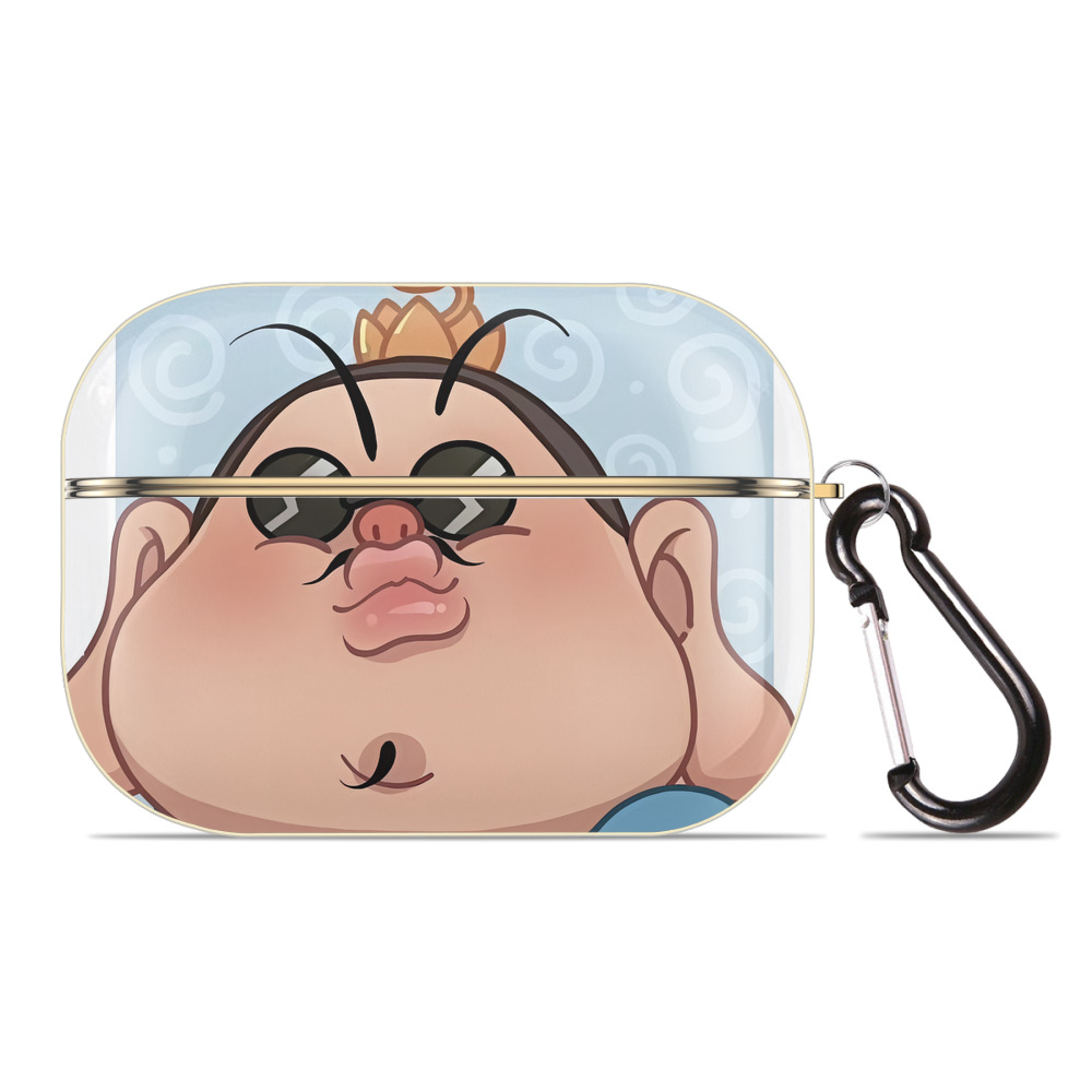 （画像用） Ne Zha 2 ナタ 魔童の大暴れ 【AirPods Pro用】ハードシェル保護ケース｜耐衝撃・防指紋・カラビナ付き商品仕様