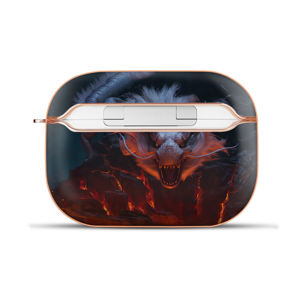 （画像用） Ne Zha 2 ナタ 魔童の大暴れ 【AirPods Pro用】ハードシェル保護ケース｜耐衝撃・防指紋・カラビナ付き商品仕様