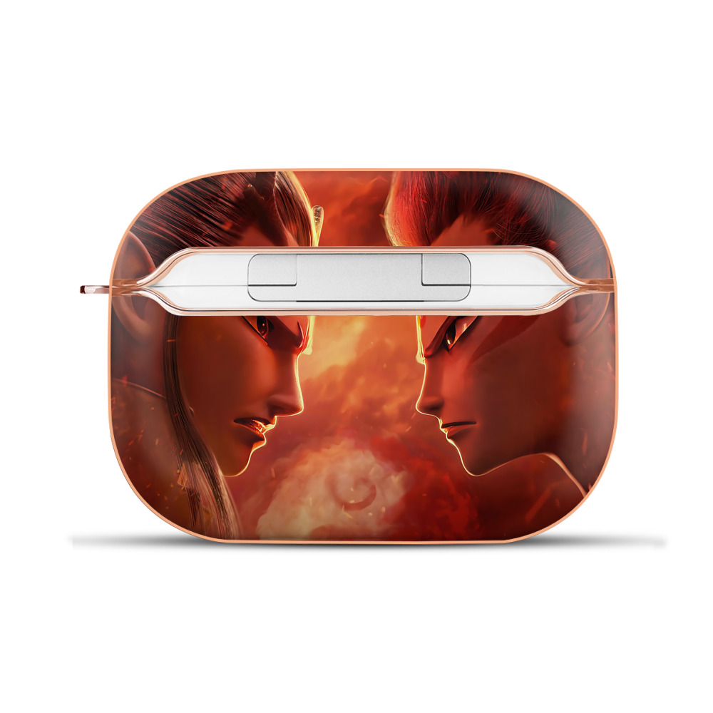 （画像用） Ne Zha 2 ナタ 魔童の大暴れ 【AirPods Pro用】ハードシェル保護ケース｜耐衝撃・防指紋・カラビナ付き商品仕様