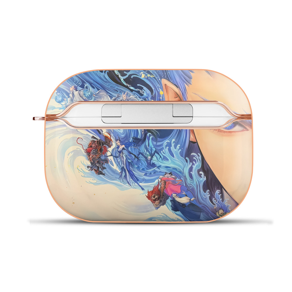 （画像用） Ne Zha 2 ナタ 魔童の大暴れ 【AirPods Pro用】ハードシェル保護ケース｜耐衝撃・防指紋・カラビナ付き商品仕様