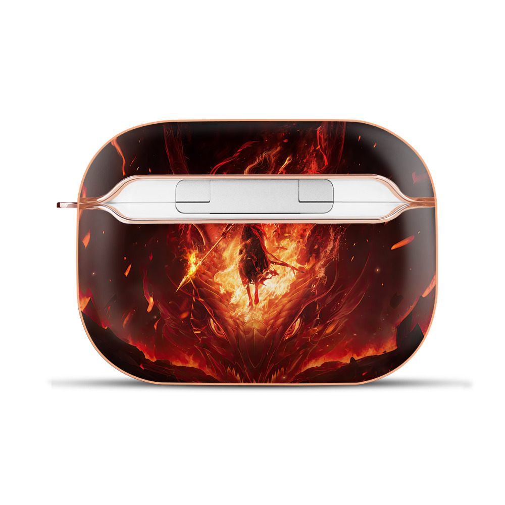 （画像用） Ne Zha 2 ナタ 魔童の大暴れ 【AirPods Pro用】ハードシェル保護ケース｜耐衝撃・防指紋・カラビナ付き商品仕様