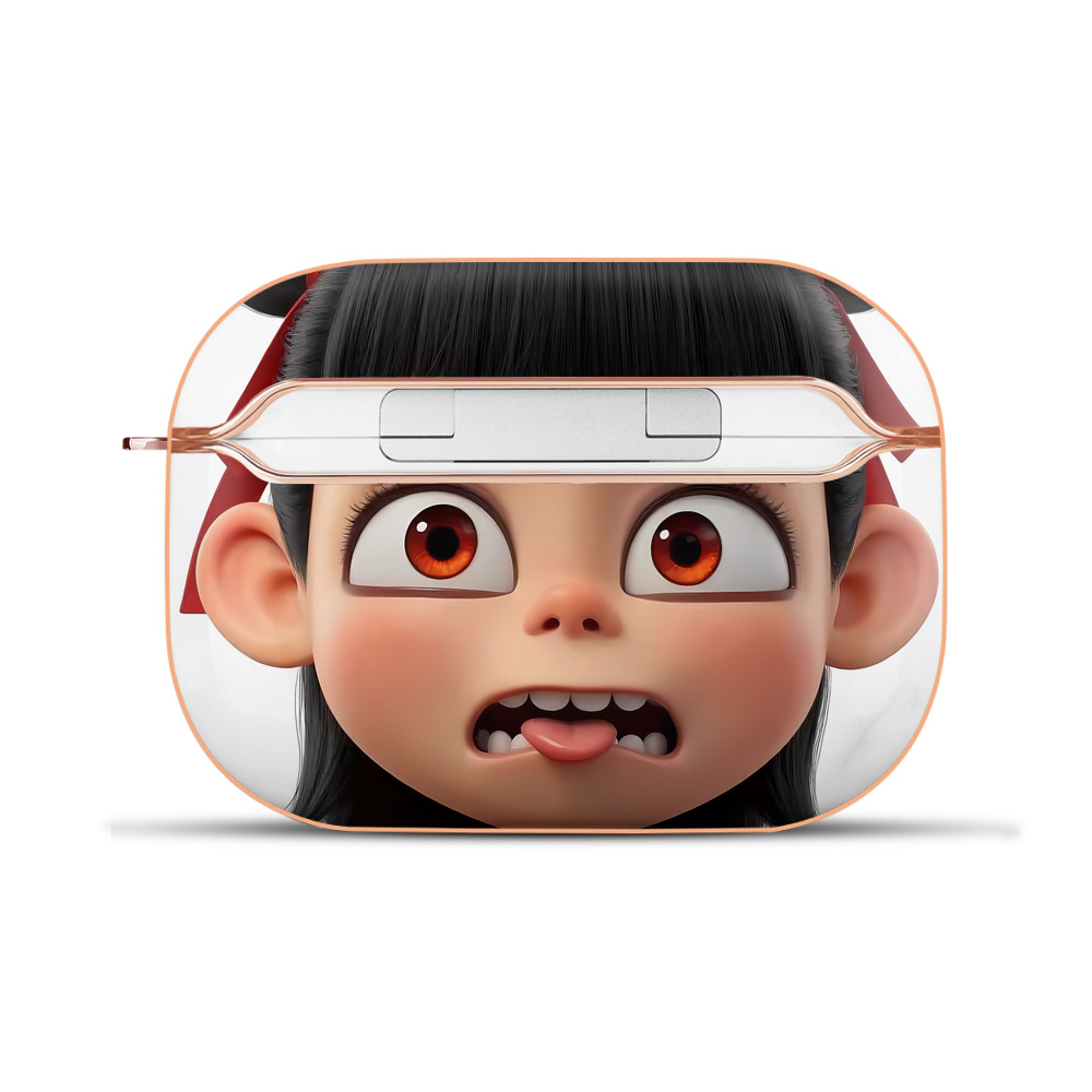 （画像用） Ne Zha 2 ナタ 魔童の大暴れ 【AirPods Pro用】ハードシェル保護ケース｜耐衝撃・防指紋・カラビナ付き商品仕様