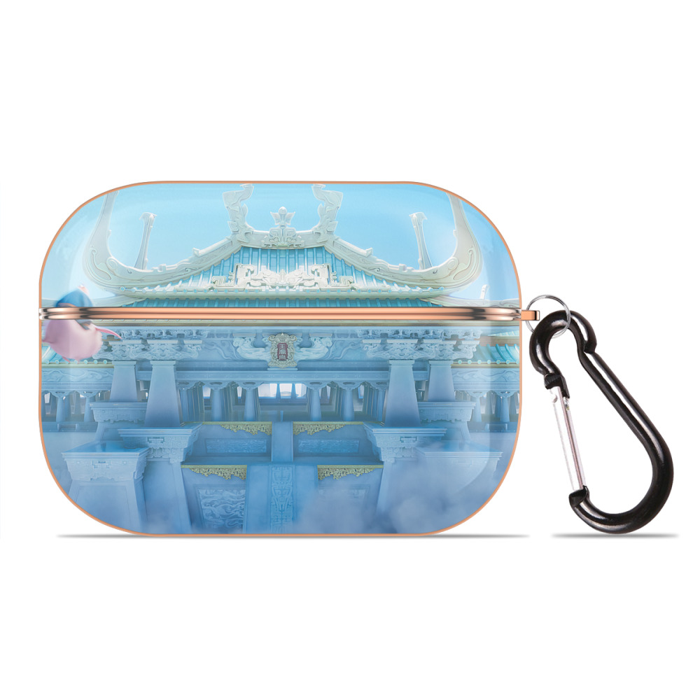 （画像用） Ne Zha 2 ナタ 魔童の大暴れ 【AirPods Pro用】ハードシェル保護ケース｜耐衝撃・防指紋・カラビナ付き商品仕様