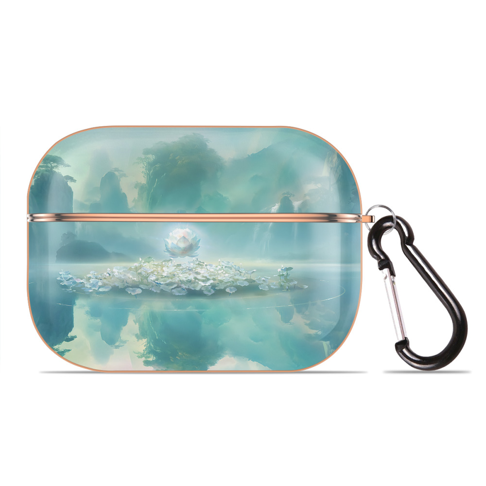 （画像用） Ne Zha 2 ナタ 魔童の大暴れ 【AirPods Pro用】ハードシェル保護ケース｜耐衝撃・防指紋・カラビナ付き商品仕様
