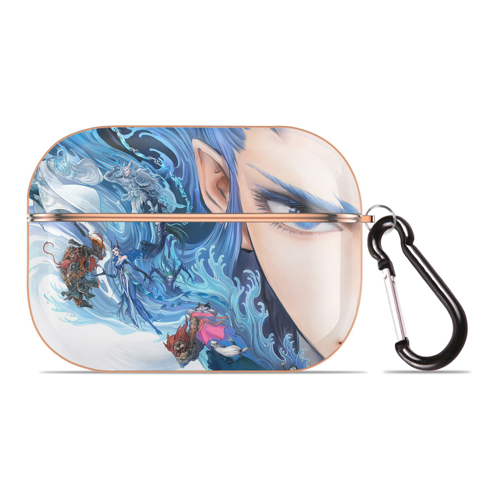 （画像用） Ne Zha 2 ナタ 魔童の大暴れ 【AirPods Pro用】ハードシェル保護ケース｜耐衝撃・防指紋・カラビナ付き商品仕様