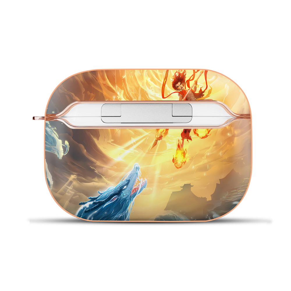（画像用） Ne Zha 2 ナタ 魔童の大暴れ 【AirPods Pro用】ハードシェル保護ケース｜耐衝撃・防指紋・カラビナ付き商品仕様