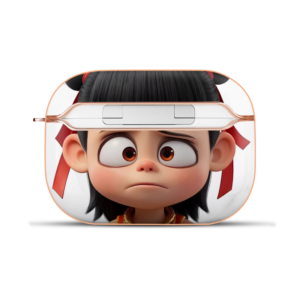 （画像用） Ne Zha 2 ナタ 魔童の大暴れ 【AirPods Pro用】ハードシェル保護ケース｜耐衝撃・防指紋・カラビナ付き商品仕様
