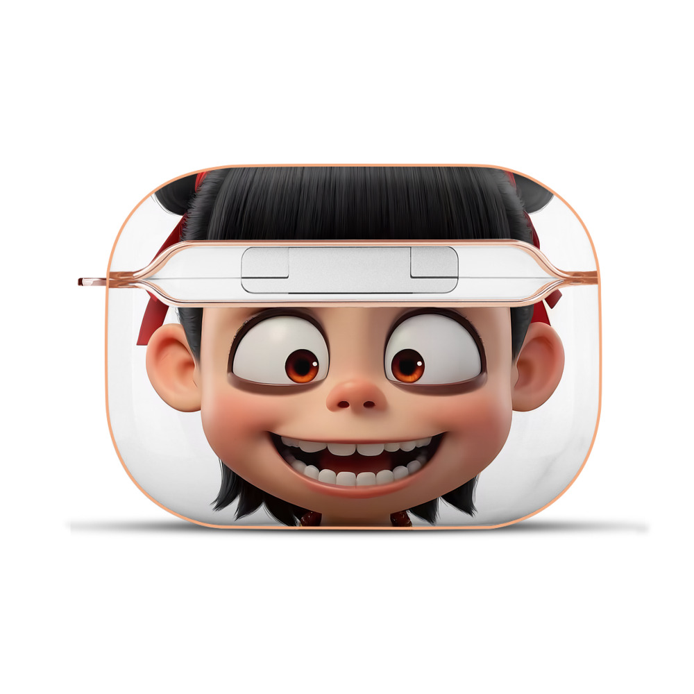 （画像用） Ne Zha 2 ナタ 魔童の大暴れ 【AirPods Pro用】ハードシェル保護ケース｜耐衝撃・防指紋・カラビナ付き商品仕様
