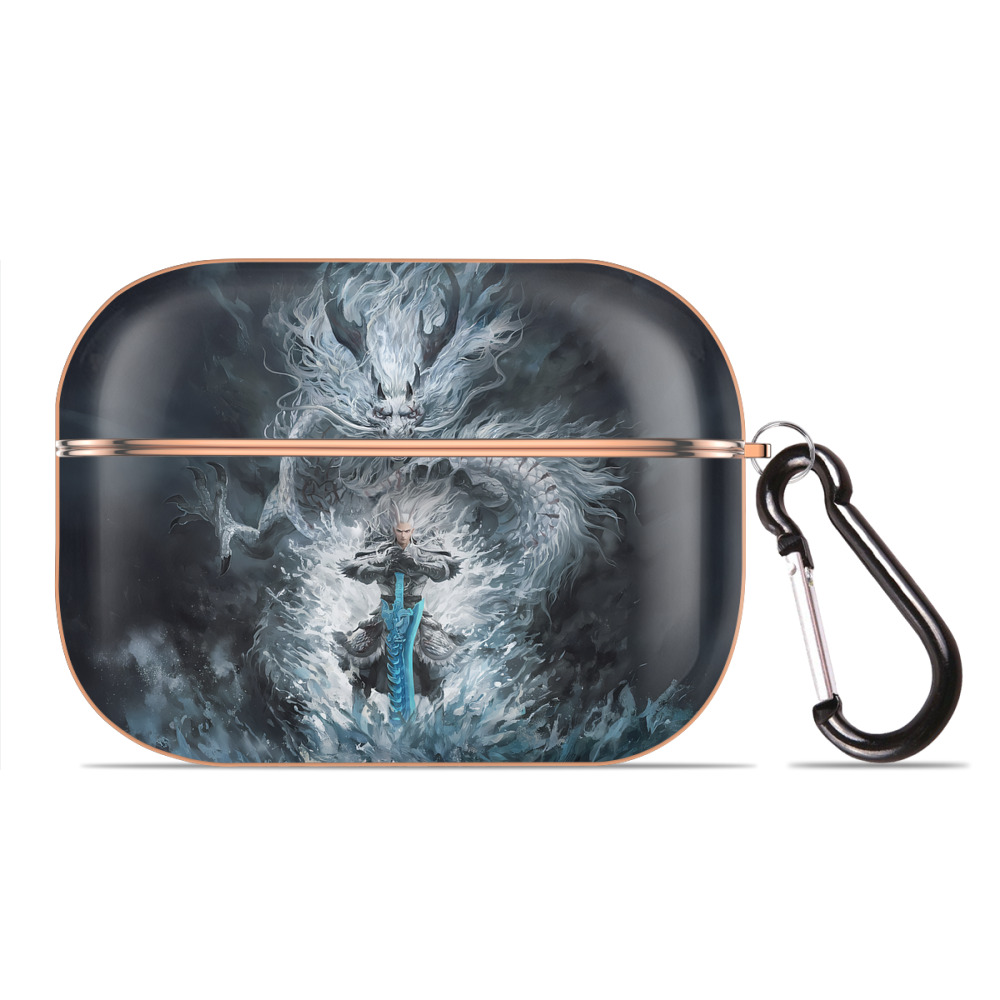 （画像用） Ne Zha 2 ナタ 魔童の大暴れ 【AirPods Pro用】ハードシェル保護ケース｜耐衝撃・防指紋・カラビナ付き商品仕様
