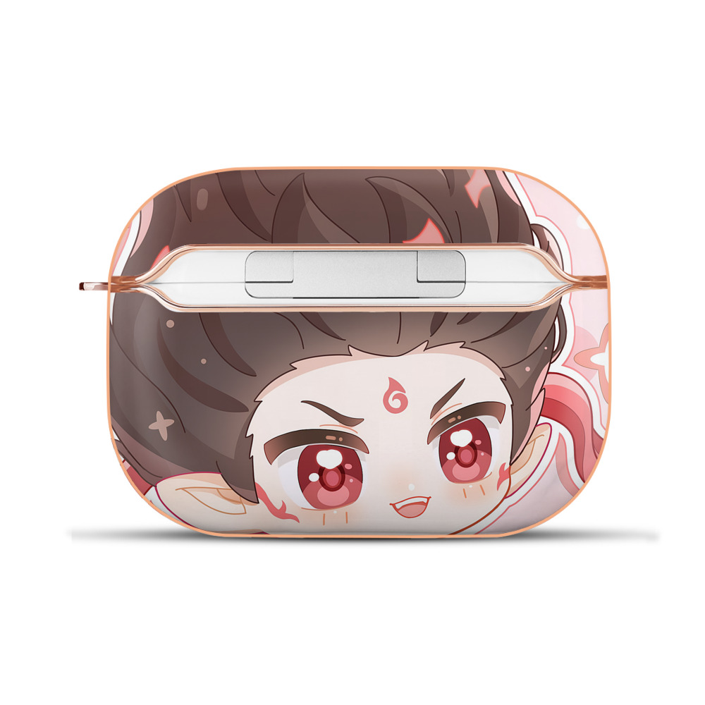 （画像用） Ne Zha 2 ナタ 魔童の大暴れ 【AirPods Pro用】ハードシェル保護ケース｜耐衝撃・防指紋・カラビナ付き商品仕様