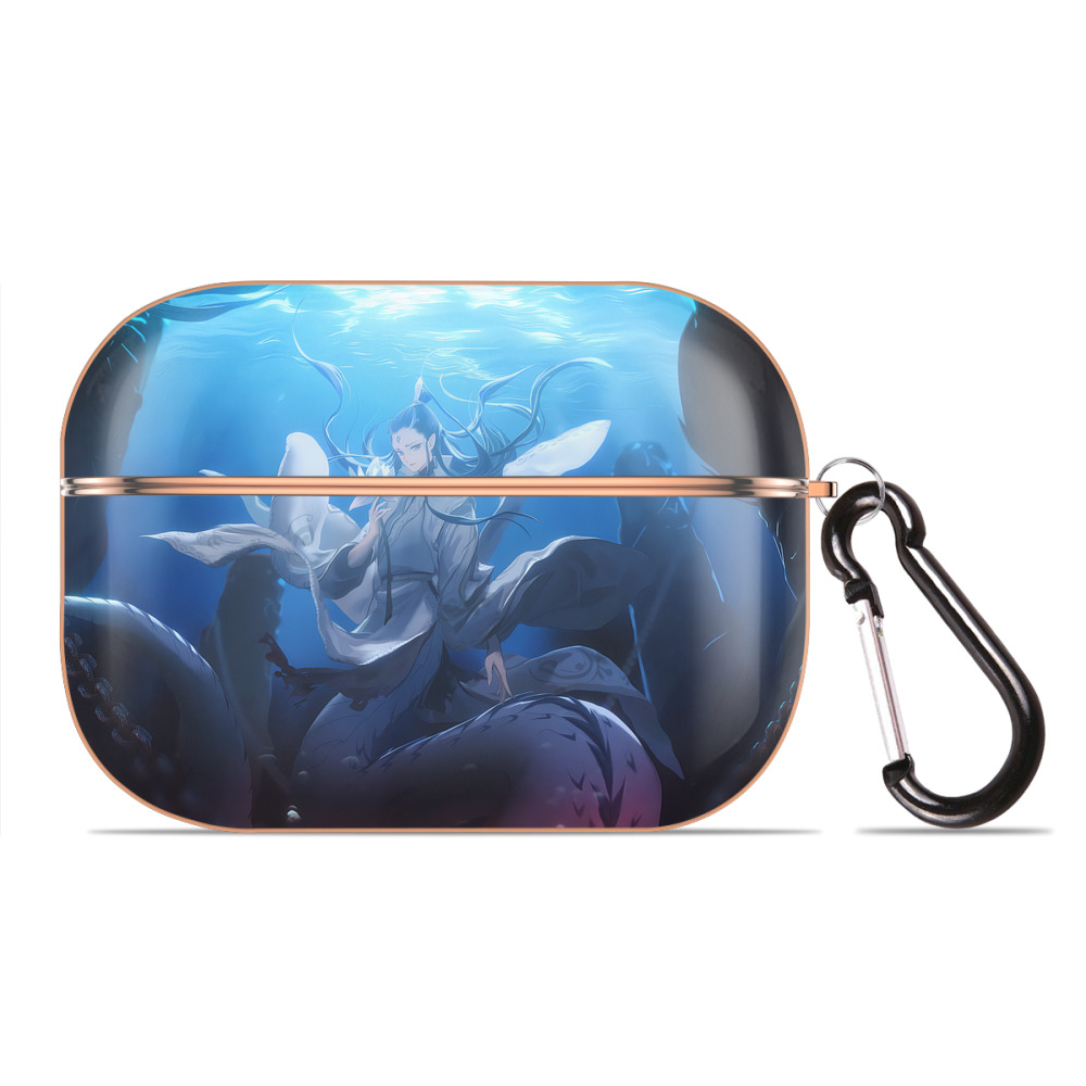 （画像用） Ne Zha 2 ナタ 魔童の大暴れ 【AirPods Pro用】ハードシェル保護ケース｜耐衝撃・防指紋・カラビナ付き商品仕様