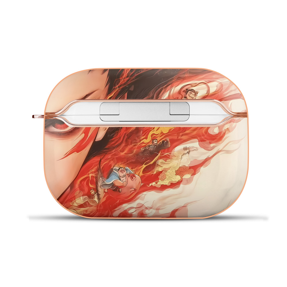 （画像用） Ne Zha 2 ナタ 魔童の大暴れ 【AirPods Pro用】ハードシェル保護ケース｜耐衝撃・防指紋・カラビナ付き商品仕様