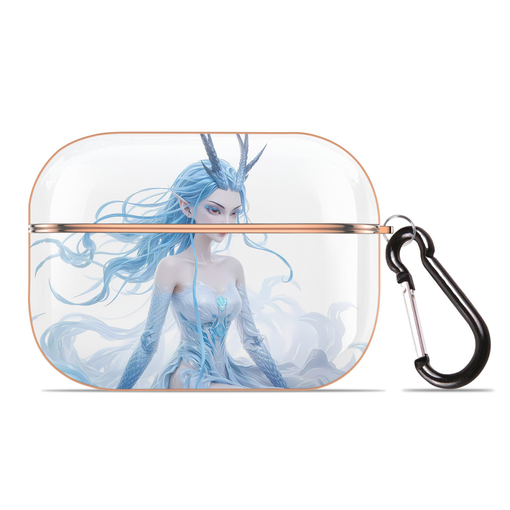 （画像用） Ne Zha 2 ナタ 魔童の大暴れ 【AirPods Pro用】ハードシェル保護ケース｜耐衝撃・防指紋・カラビナ付き商品仕様