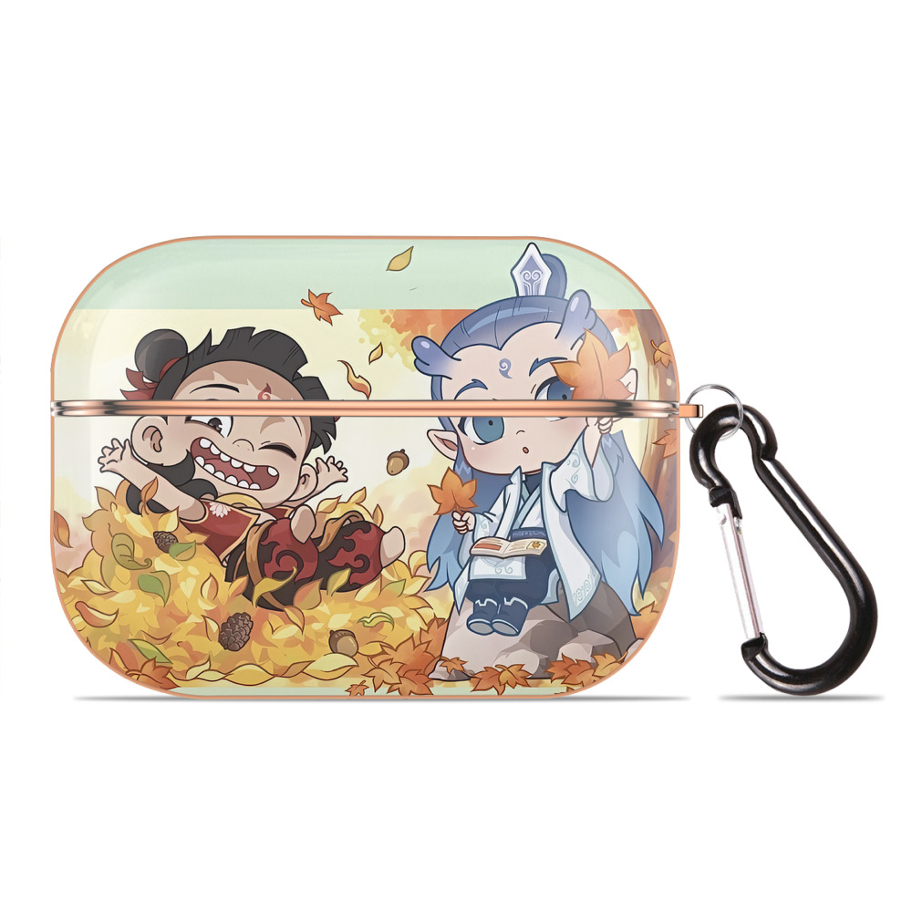 （画像用） Ne Zha 2 ナタ 魔童の大暴れ 【AirPods Pro用】ハードシェル保護ケース｜耐衝撃・防指紋・カラビナ付き商品仕様