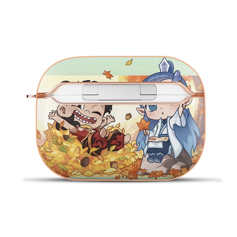 （画像用） Ne Zha 2 ナタ 魔童の大暴れ 【AirPods Pro用】ハードシェル保護ケース｜耐衝撃・防指紋・カラビナ付き商品仕様