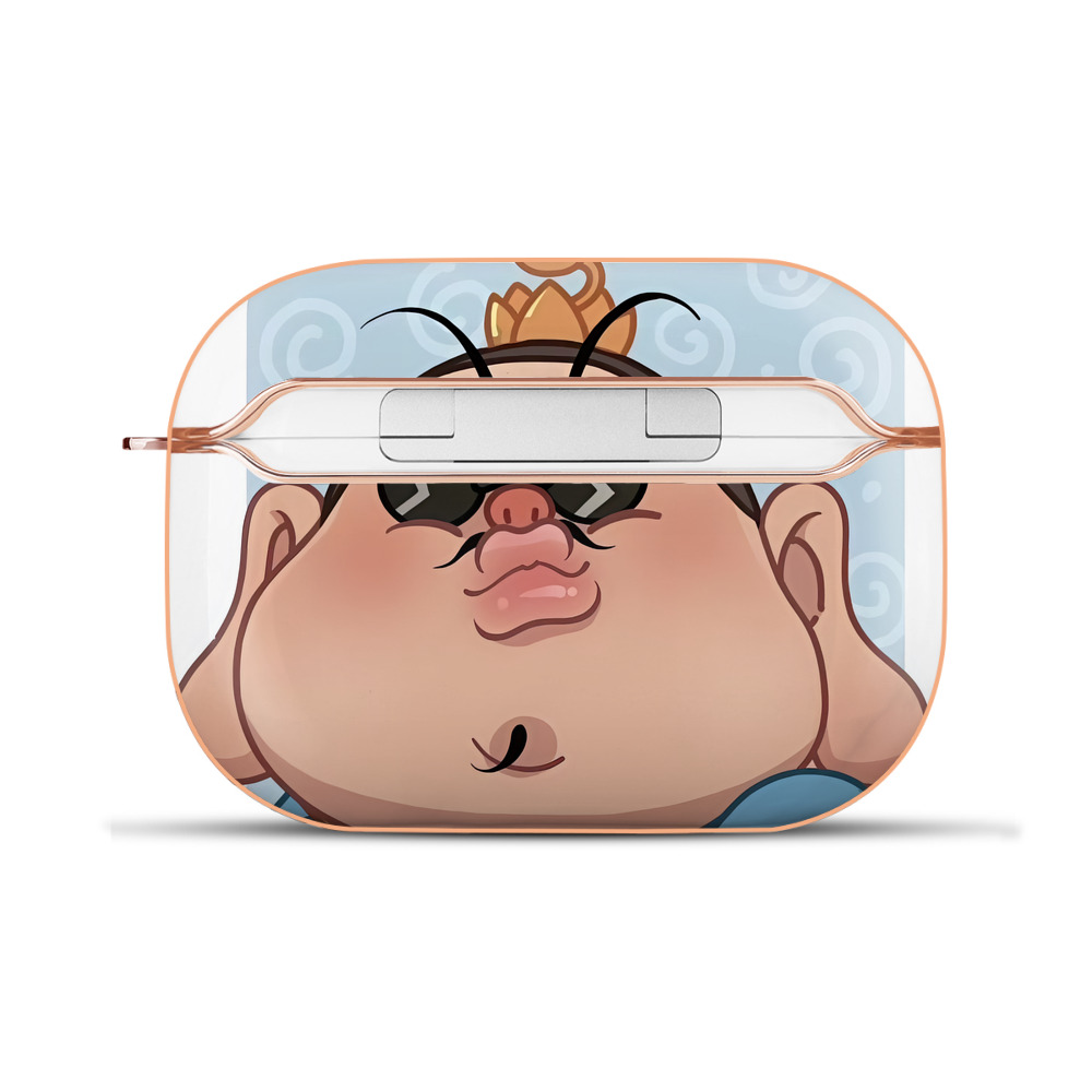 （画像用） Ne Zha 2 ナタ 魔童の大暴れ 【AirPods Pro用】ハードシェル保護ケース｜耐衝撃・防指紋・カラビナ付き商品仕様