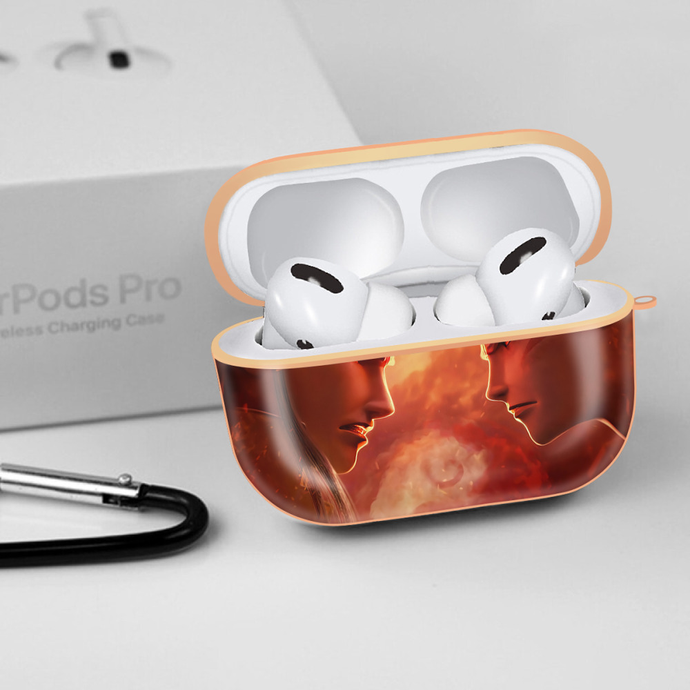 Ne Zha 2 ナタ 魔童の大暴れ 【AirPods Pro用】ハードシェル保護ケース｜耐衝撃・防指紋・カラビナ付き商品仕様