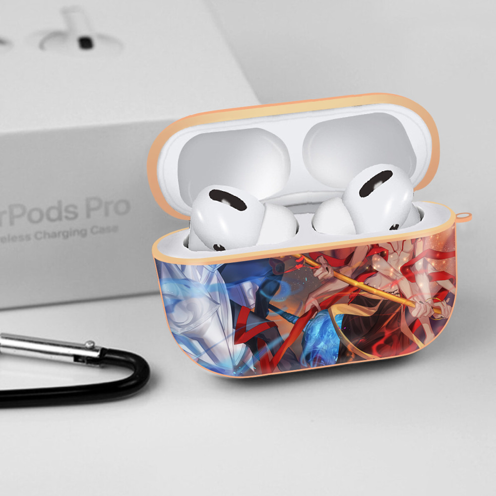 Ne Zha 2 ナタ 魔童の大暴れ 【AirPods Pro用】ハードシェル保護ケース｜耐衝撃・防指紋・カラビナ付き商品仕様