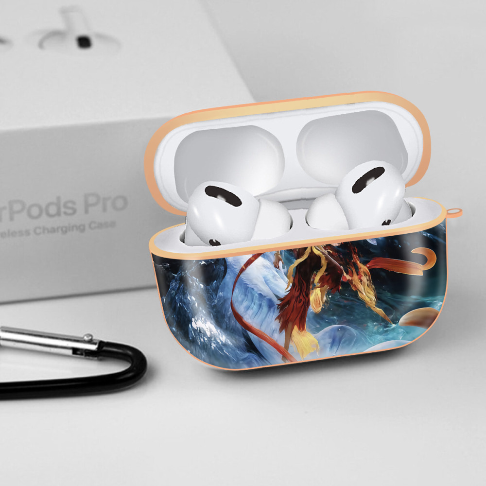 Ne Zha 2 ナタ 魔童の大暴れ 【AirPods Pro用】ハードシェル保護ケース｜耐衝撃・防指紋・カラビナ付き商品仕様