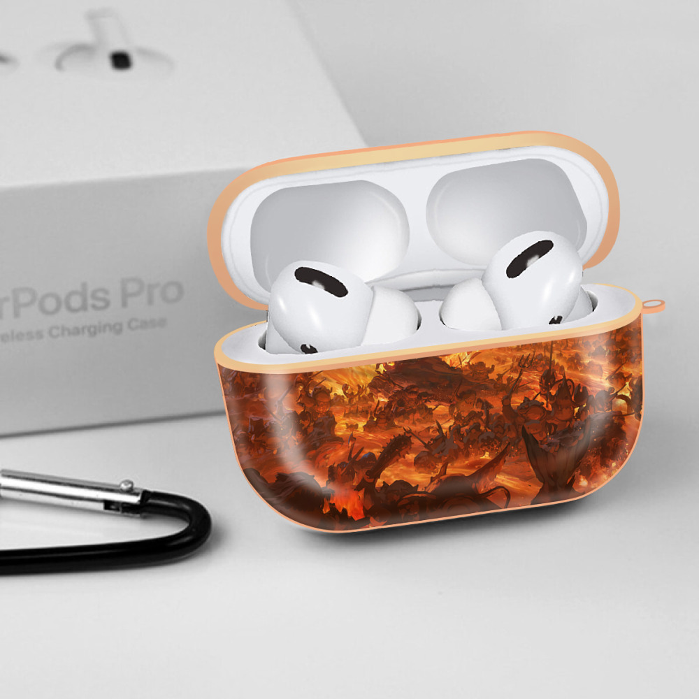 Ne Zha 2 ナタ 魔童の大暴れ 【AirPods Pro用】ハードシェル保護ケース｜耐衝撃・防指紋・カラビナ付き商品仕様