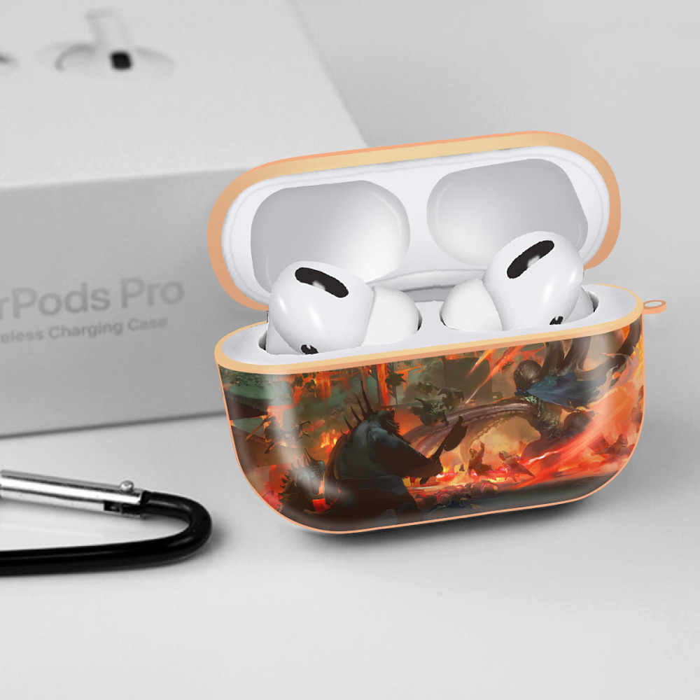Ne Zha 2 ナタ 魔童の大暴れ 【AirPods Pro用】ハードシェル保護ケース｜耐衝撃・防指紋・カラビナ付き商品仕様