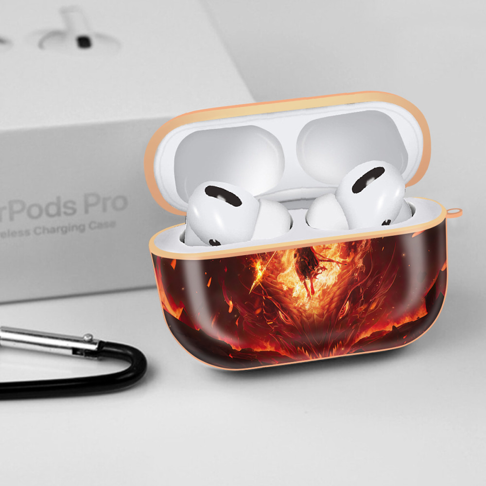 Ne Zha 2 ナタ 魔童の大暴れ 【AirPods Pro用】ハードシェル保護ケース｜耐衝撃・防指紋・カラビナ付き商品仕様